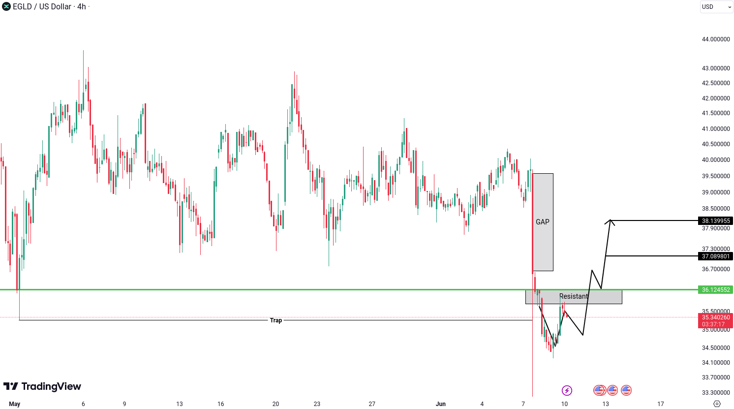 MultiversX (EGLD) Analysis