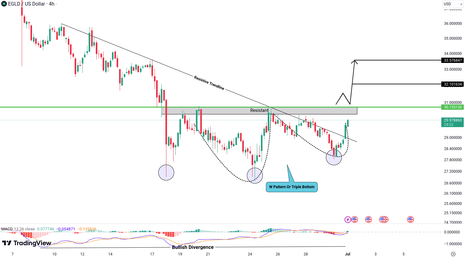 MultiversX (EGLD) Analysis