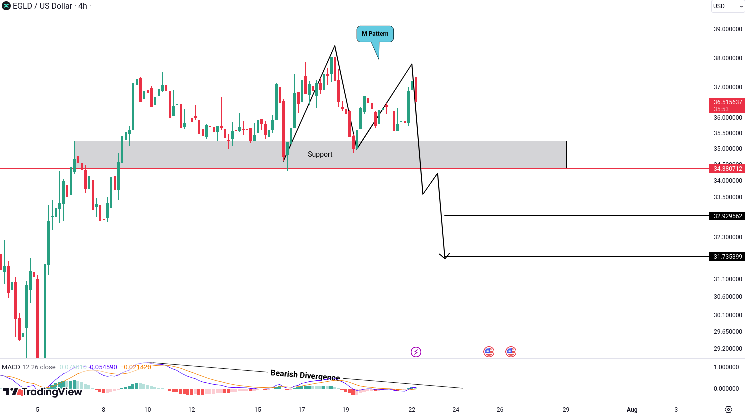 MultiversX (EGLD) Analysis