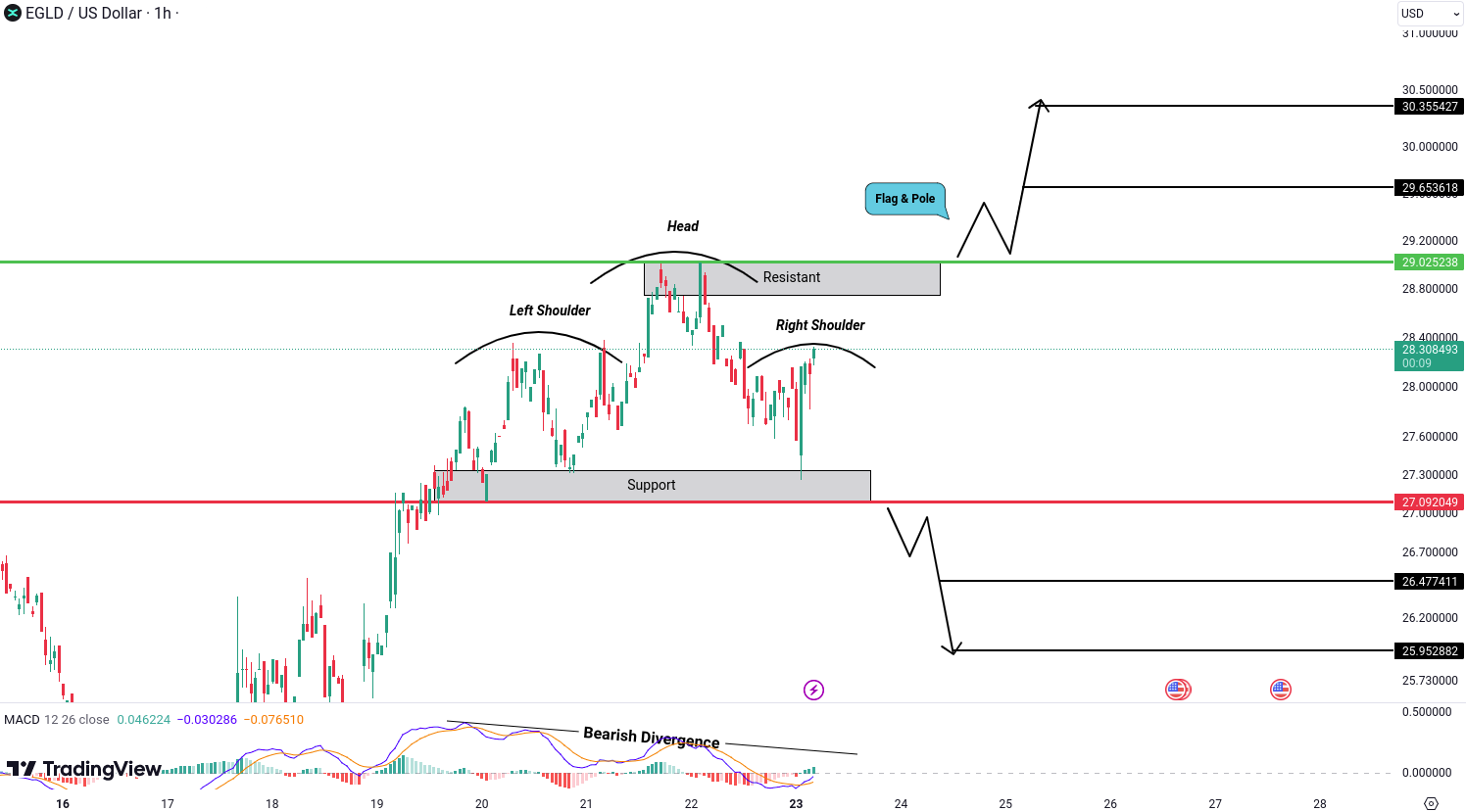 MultiversX (EGLD) Analysis