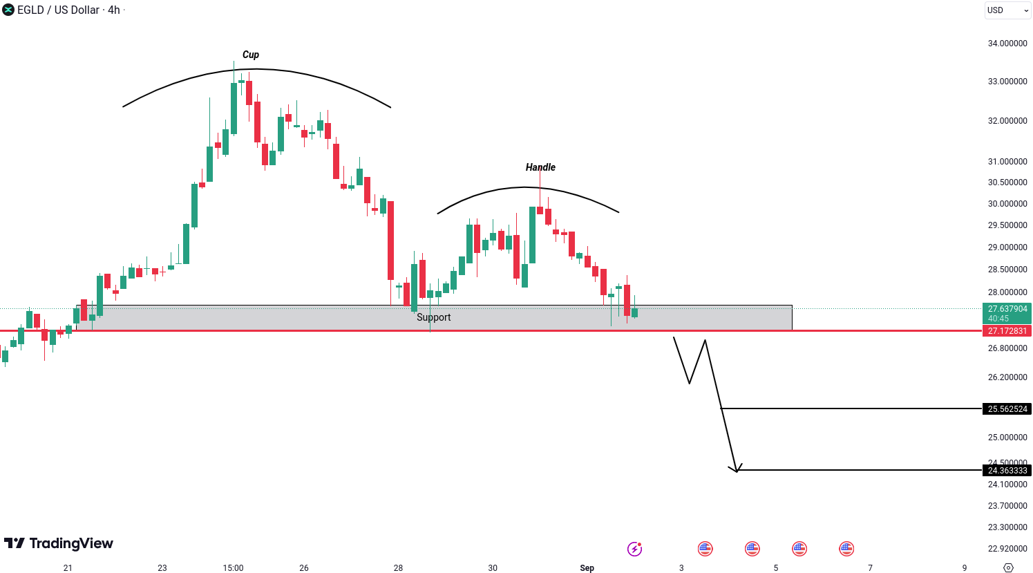 MultiversX (EGLD) Analysis