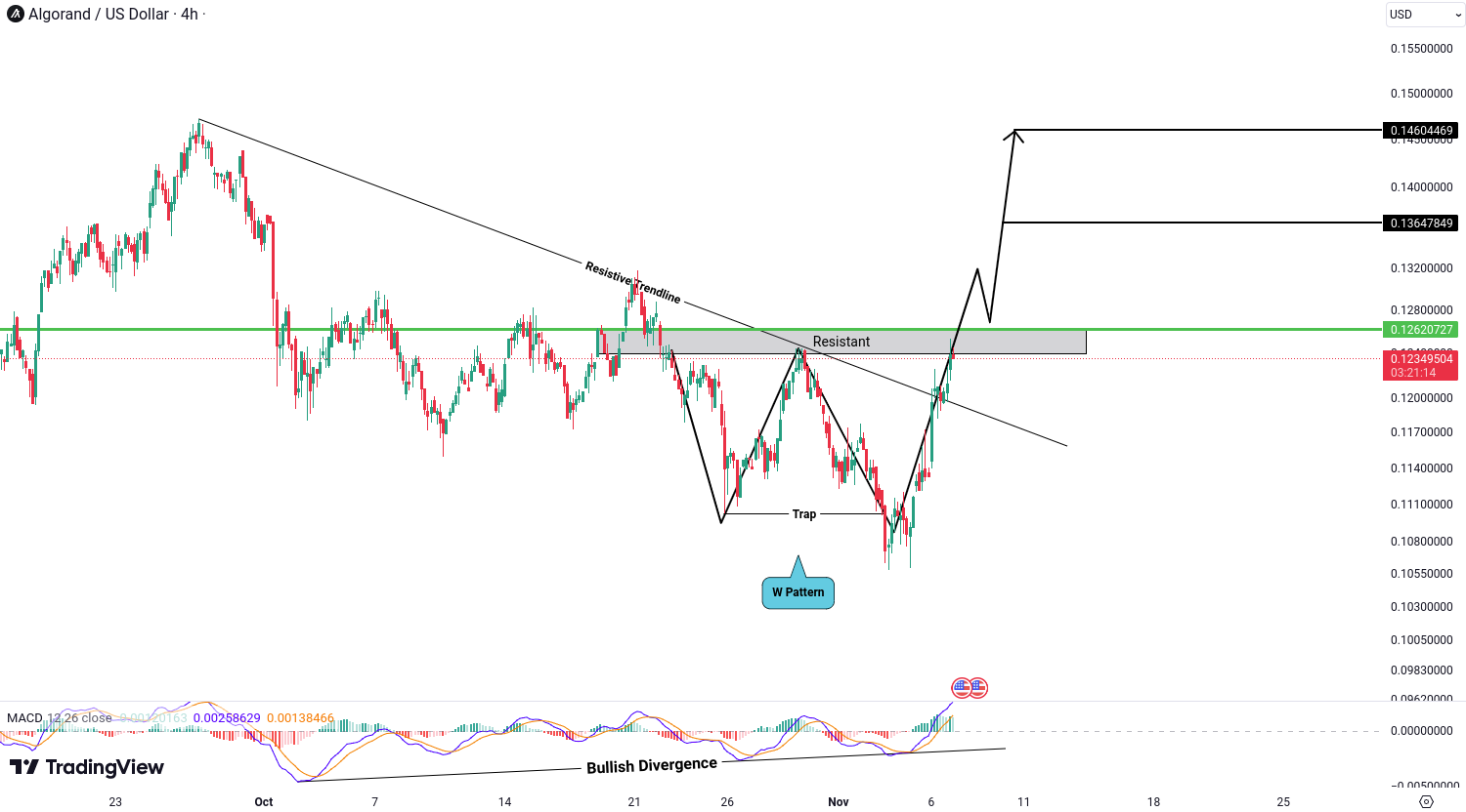 Crypto analysis for BTC, ETH, EGLD, ALGO and FIL - November 07, 2024