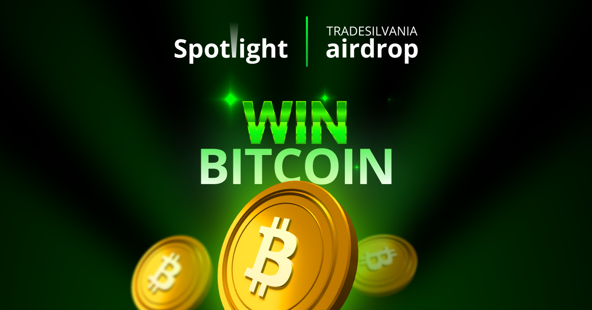 Win BTC (Bitcoin) on Tradesilvania Spotlight!