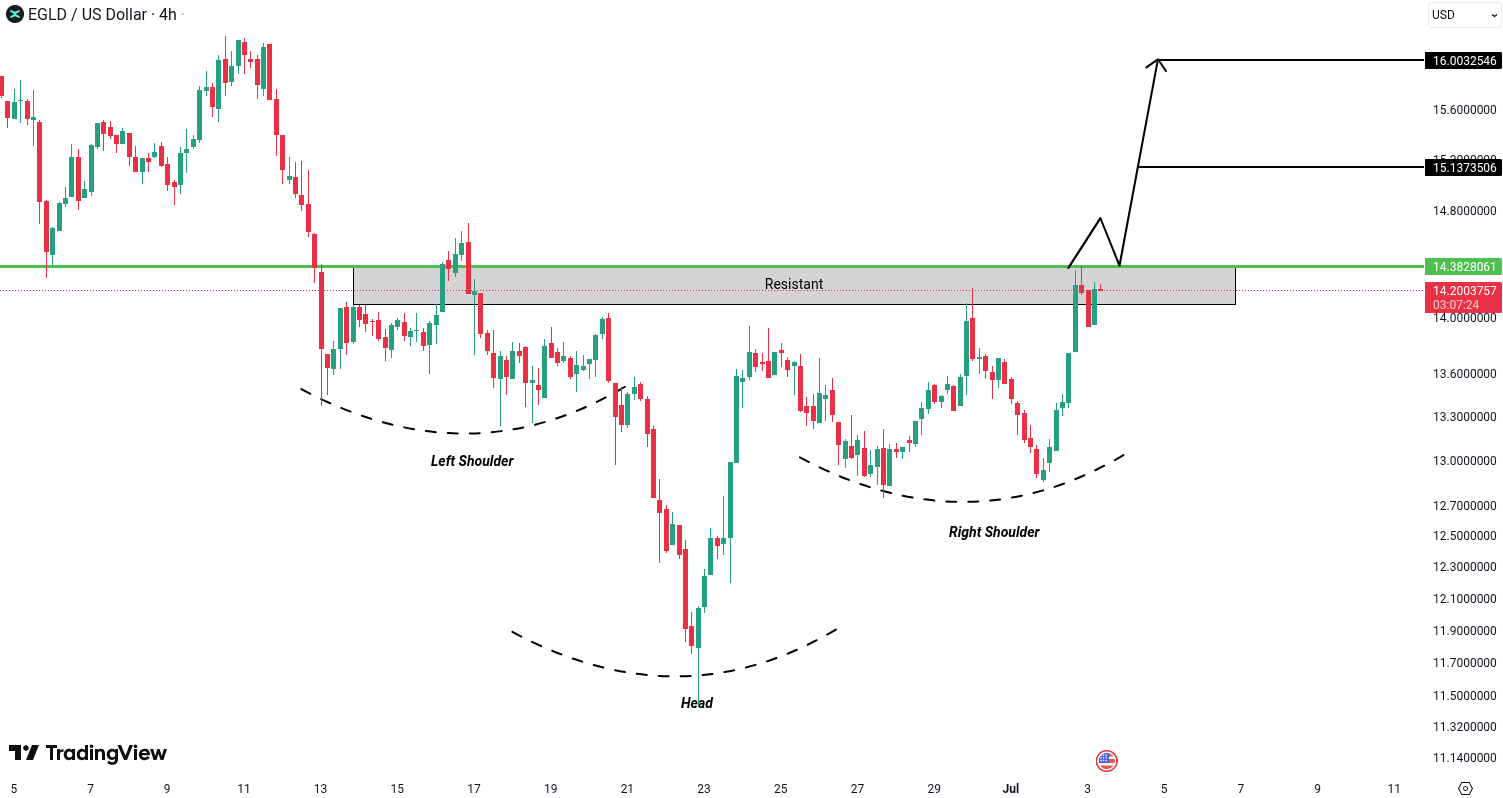 MultiversX (EGLD) Analysis