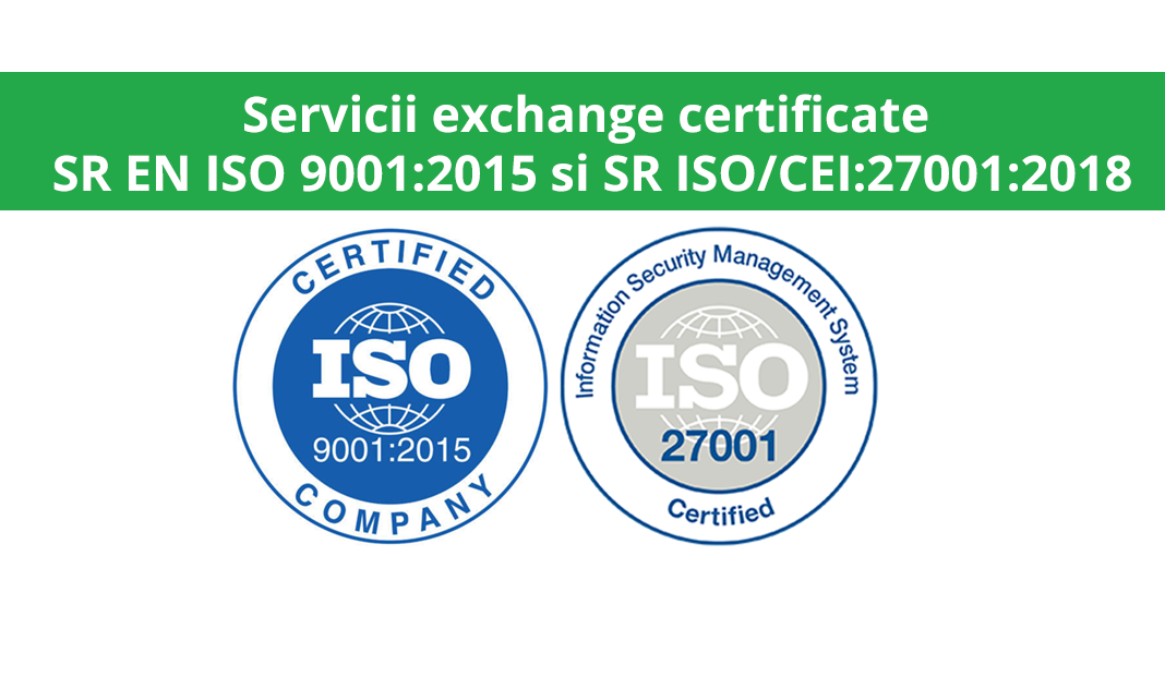ISO 27001 si ISO 9001 - ce inseamna certificatele ISO?