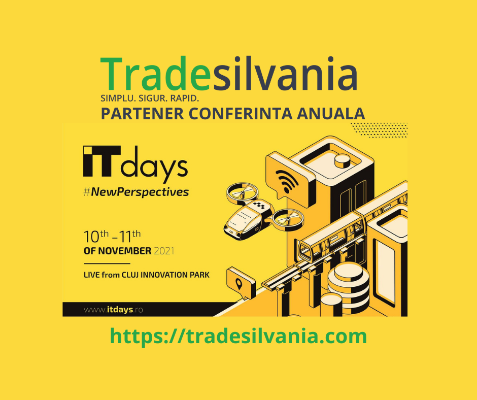Tradesilvania partener IT Days 2021! Fii parte in inovatia digitala!
