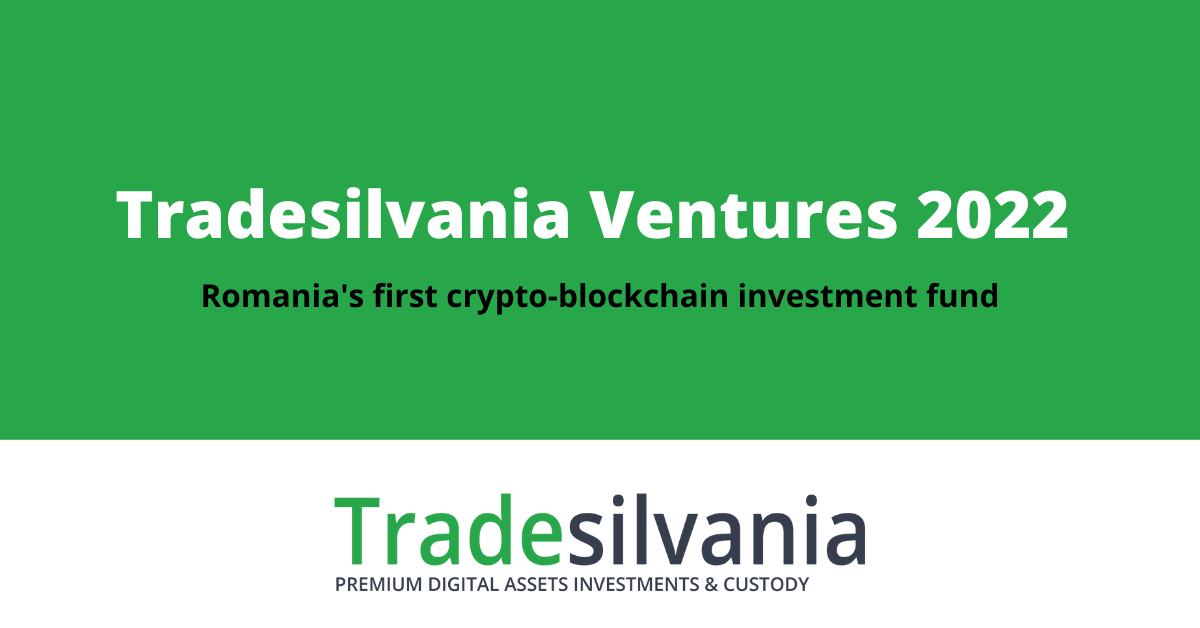 Tradesilvania Ventures launches Romania's first crypto-blockchain investment fund of 500,000 EUR