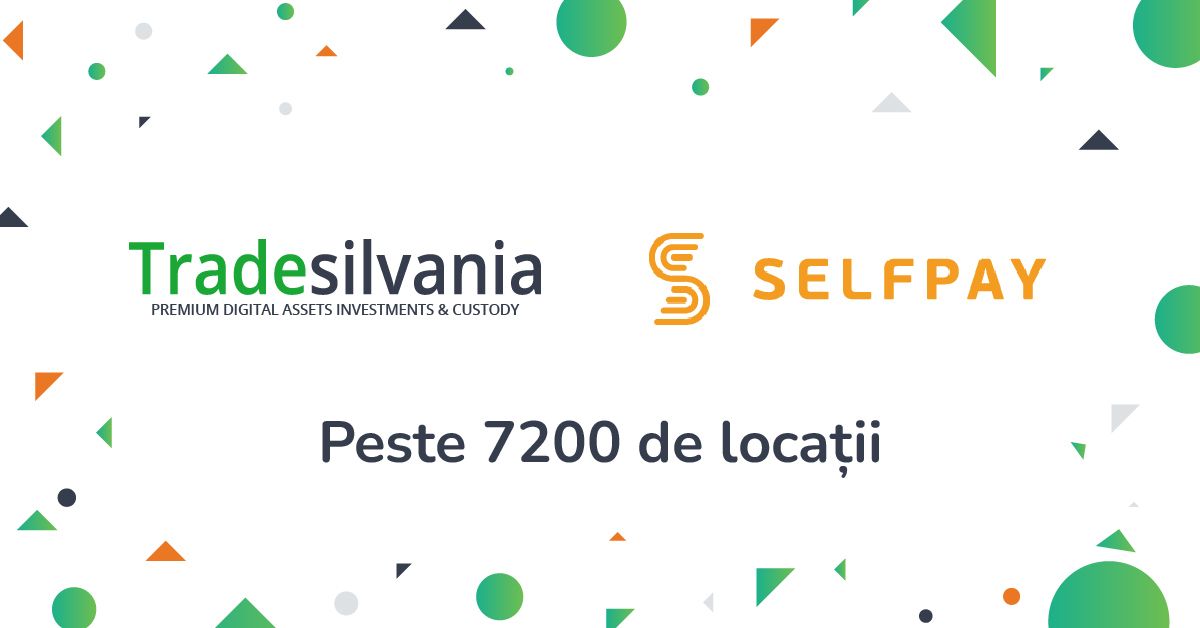 Alimentare cont Tradesilvania cu RON la cele 7.200 Stații de Plata SelfPay din România