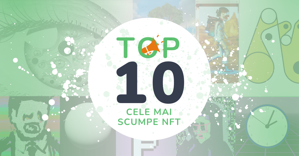 Top 10 cele mai scumpe NFT-uri vandute vreodata.