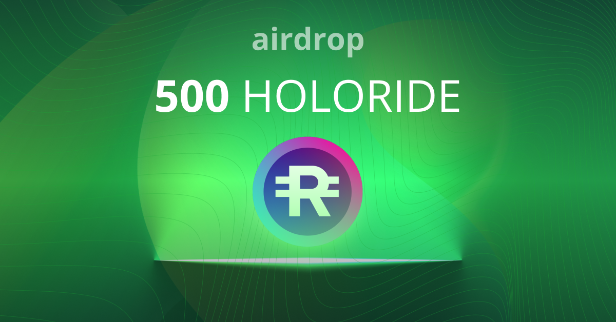 Win 500 Holoride (RIDE) in a Special Airdrop by Tradesilvania Spotlight