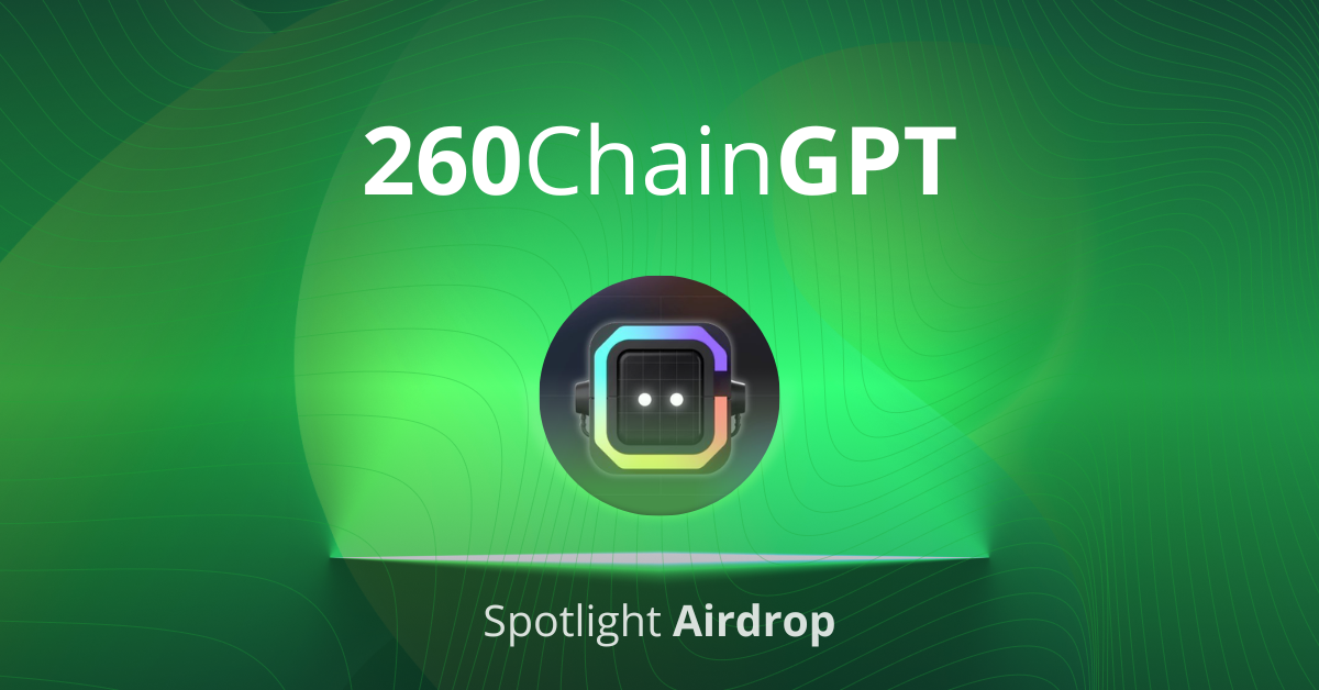 Win 260 ChainGPT (CGPT) with Tradesilvania Spotlight Airdrop.