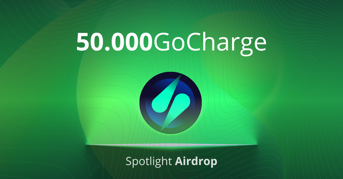 Join the GoCharge Airdrop and Win 50,000 CHARGED Tokens!