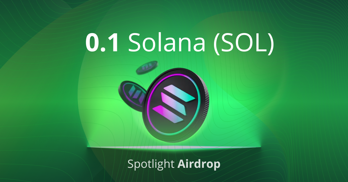 Win 0.1 Solana through Tradesilvania Spotlight Solana Airdrop