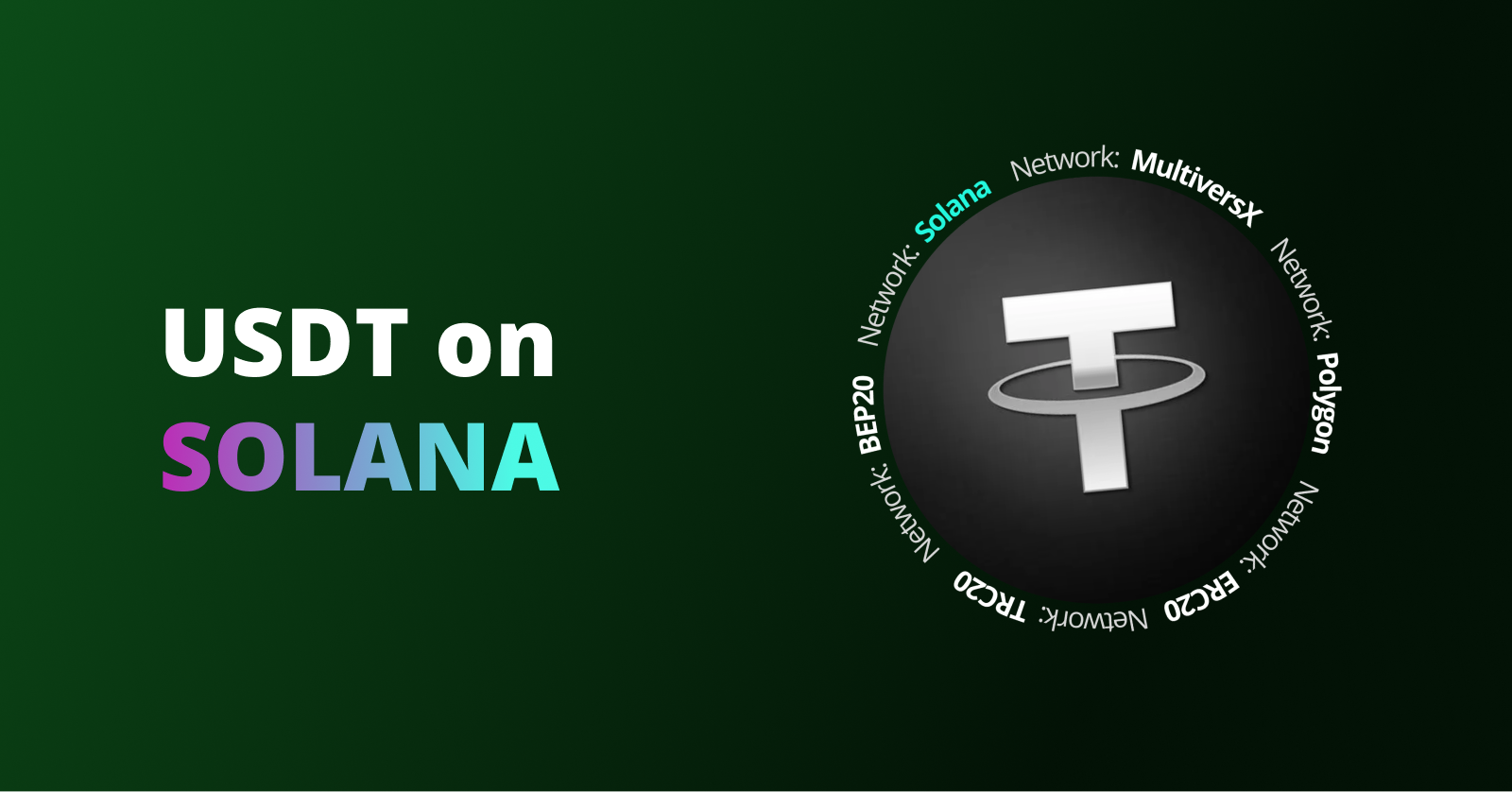 USDT (Solana) acum pe Platforma Tradesilvania si Tradesilvania RAMP