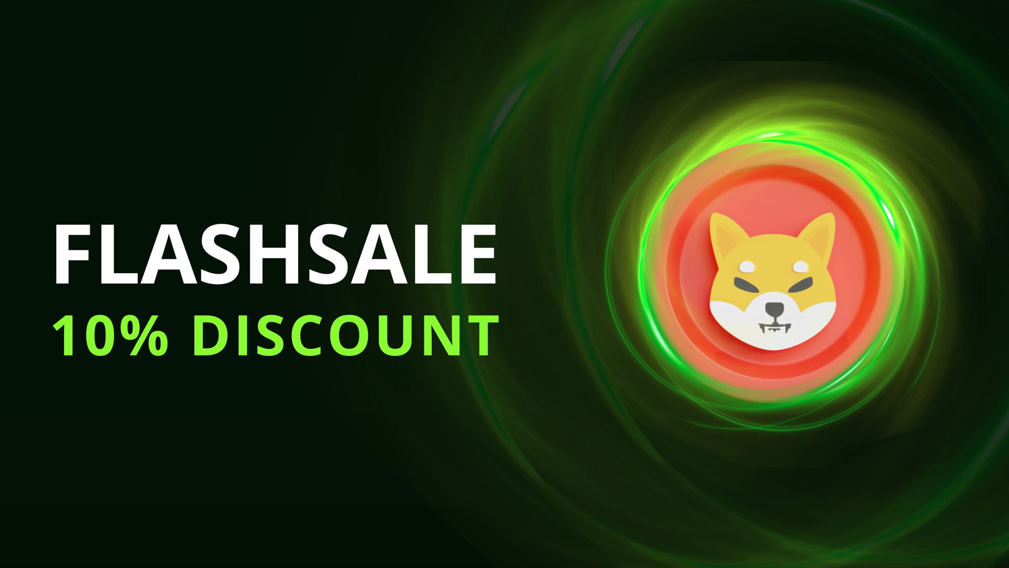 Buy SHIBA INU at 10% discount with Tradesilvania FlashSale Marathon!