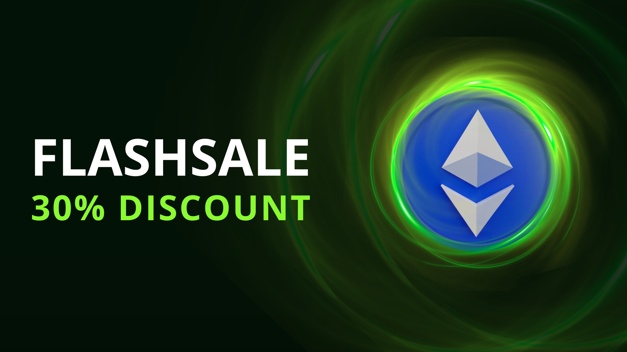 Buy ETH at 30% discount with Tradesilvania FlashSale Marathon!