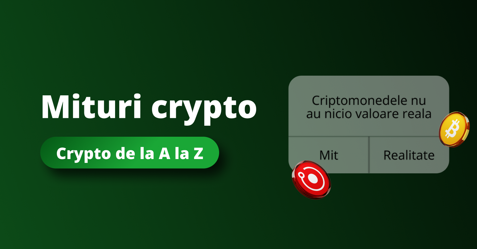 Mituri crypto si realitatea din spatele lor