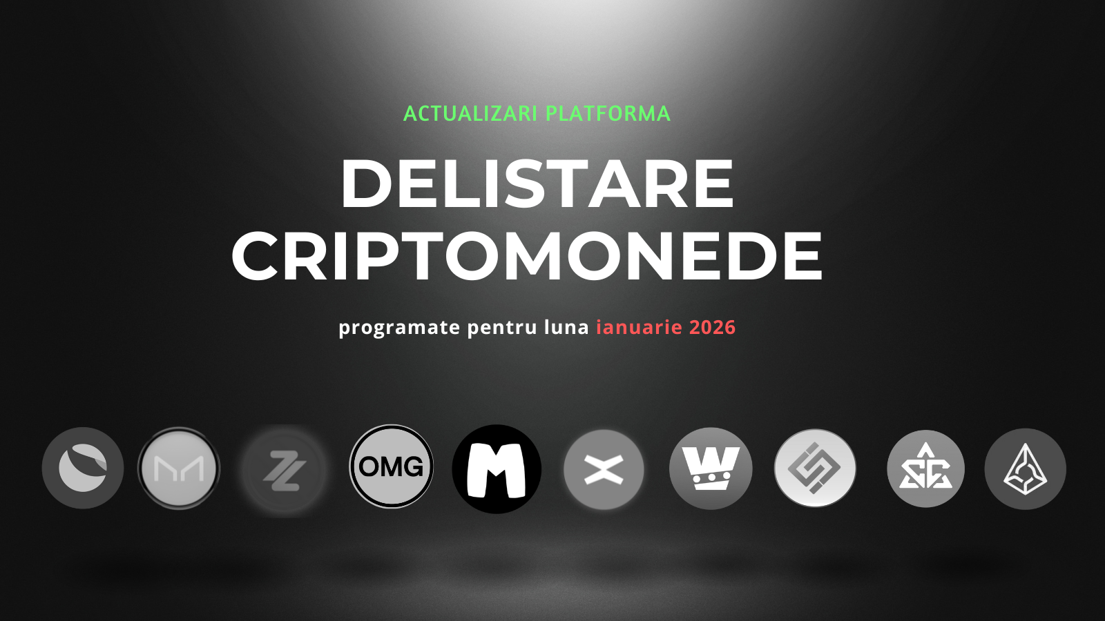 Actualizari in platforma: delistari programate si continuitate prin Tradesilvania Ramp