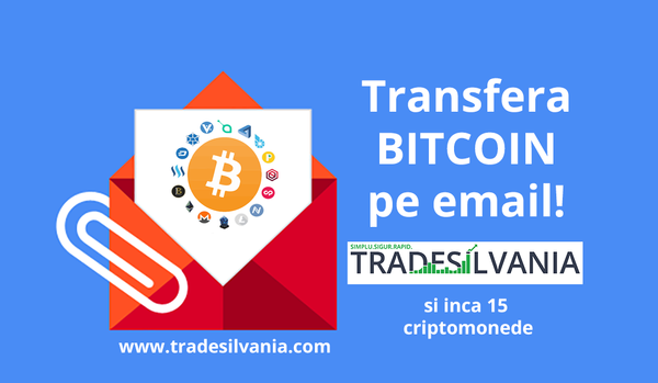 Trimite Bitcoin la o adresa de email