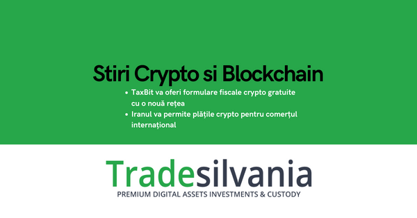 Știri crypto & Bitcoin - TaxBit va oferi formulare fiscale crypto gratuite cu o nouă rețea - Iranul va permite plățile crypto pentru comerțul internațional – 18-04-2022