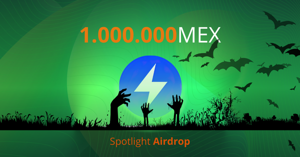 Win 1 million MEX through the Spotlight Halloween Special Airdrop.