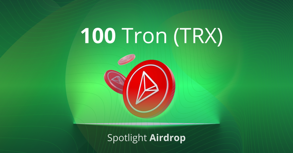 Win 100 Tron (TRX) through Tradesilvania Spotlight TRX Airdrop