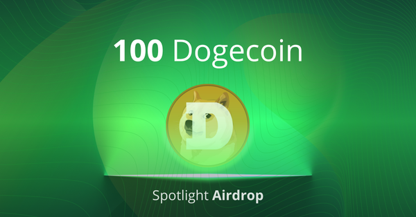 100 DOGE awaits adoption through Spotlight Airdrops