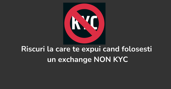 Non KYC crypto exchange – riscuri