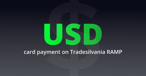 USD Card payments now available on Tradesilvania RAMP