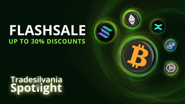 Tradesilvania FlashSales - Get crypto at special prices