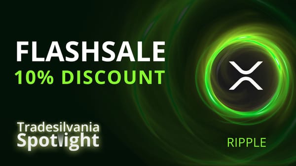 Buy XRP at a 10% discount with Tradesilvania Spotlight FlashSale