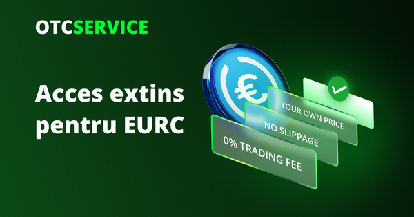 De ce conteaza EURC in tradingul crypto si de ce am adaugat perechi noi EURC in Tradesilvania OTC