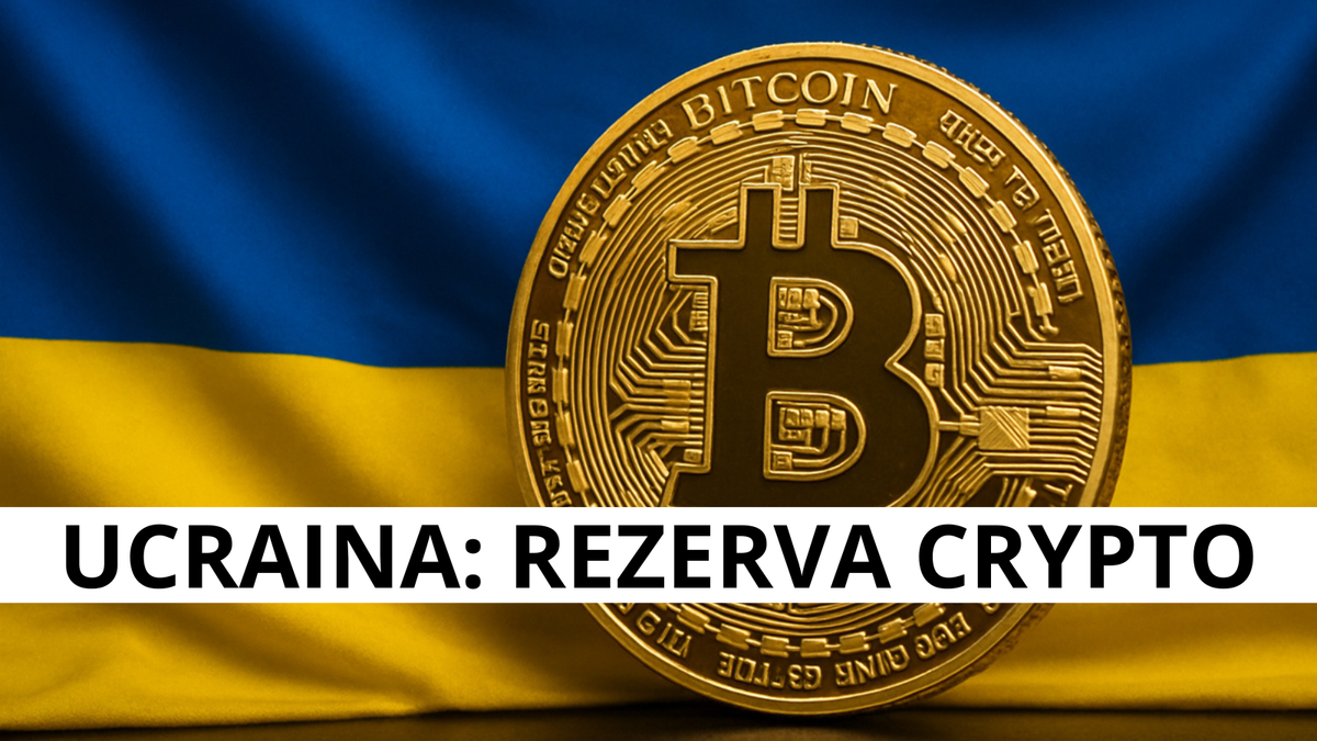 Proiect de lege: Criptomonedele, parte din rezervele financiare ale Ucrainei