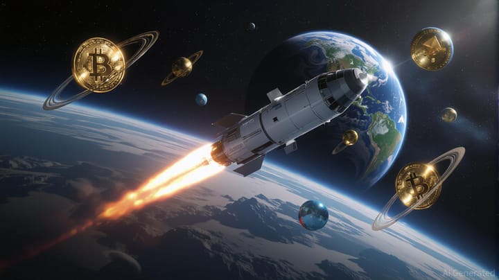 Bilete catre spatiu cu criptomonede Blue Origin implementeaza plati in cripto
