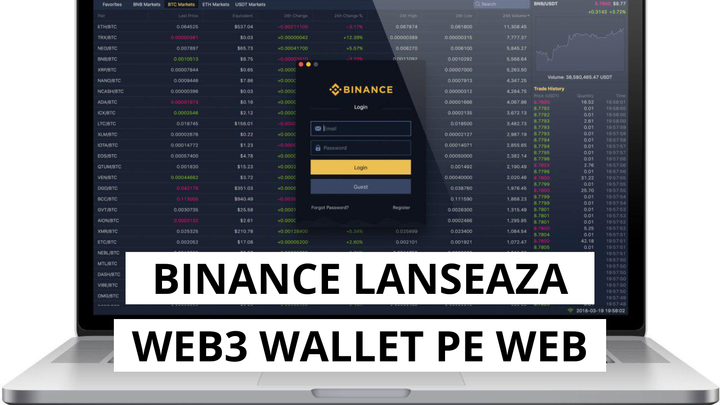 Binance introduce portofelul Web cu functii avansate de self-custody si analiza