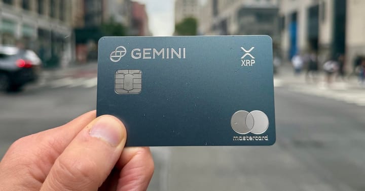Gemini launches XRP Mastercard in the US